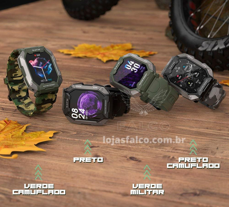 SmartWatch Max Rock Ultra + 2ª Pulseira (Brinde!) + Película Protetora (Brinde!)